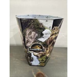 Jurassic World Rebirth 2025 Hex Metal Popcorn Bucket!!